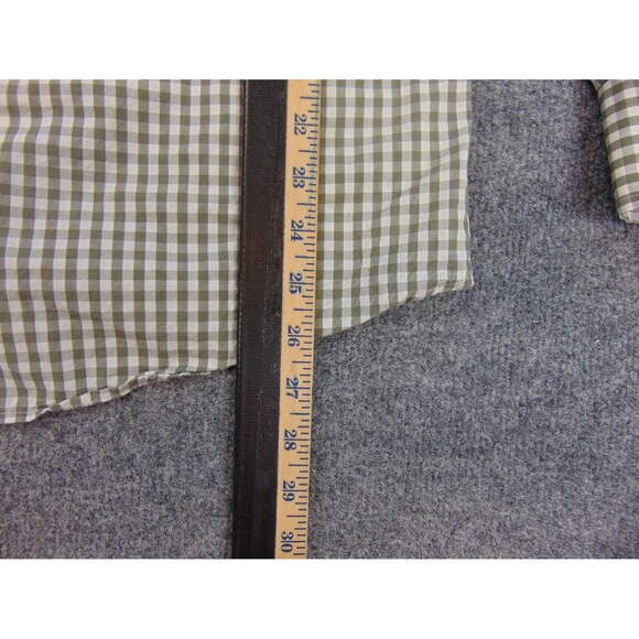 Territory Ahead Shirt Mens Large Green White Check Button Down Collar - Picture 6 of 8